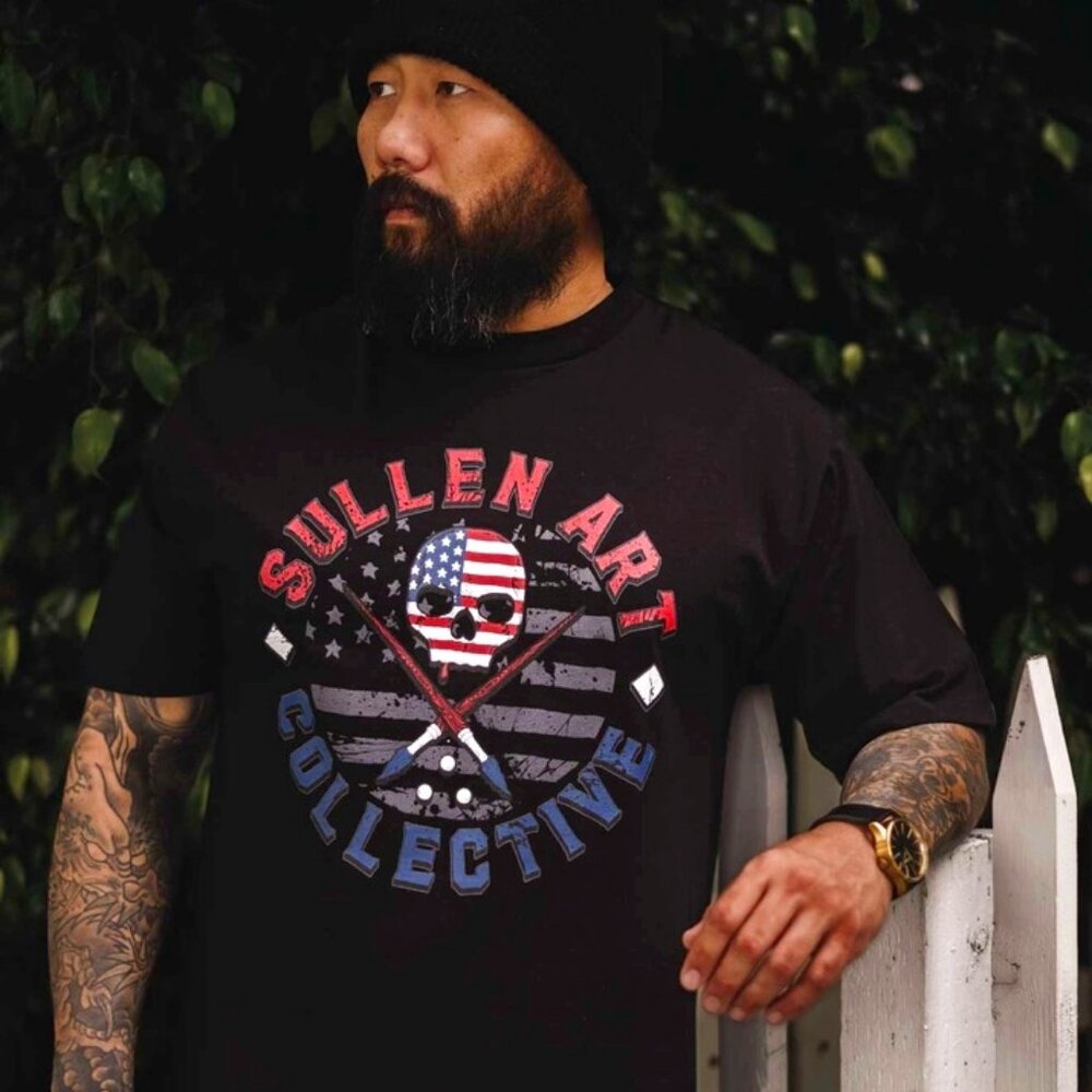 Sullen Flag Badge Standard T-Shirt